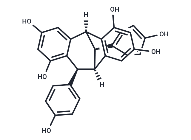 化合物 (+)-Isoampelopsin F,(+)-Isoampelopsin F