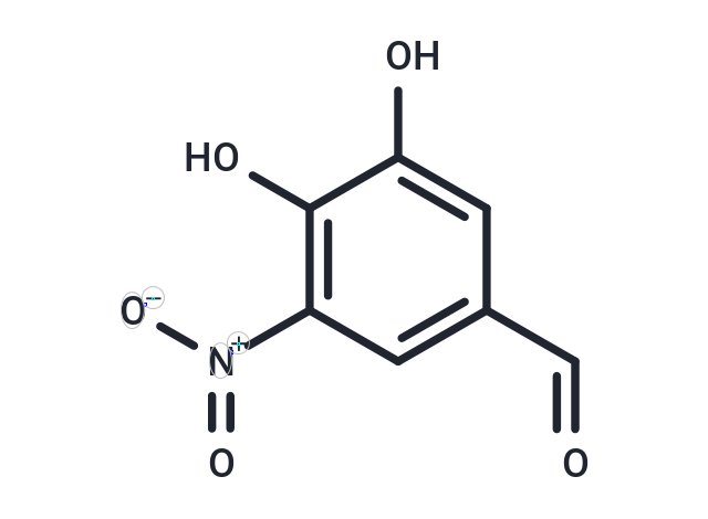 化合物 3,4-Dihydroxy-5-nitrobenzaldehdye,3,4-Dihydroxy-5-nitrobenzaldehdye