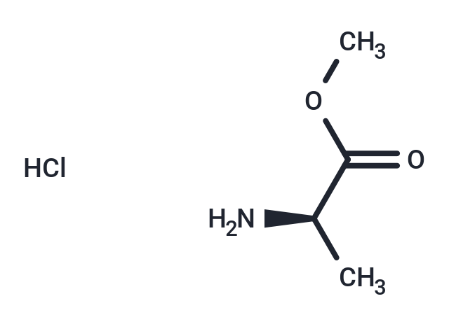 化合物 H-D-Ala-OMe.HCl,H-D-Ala-OMe.HCl