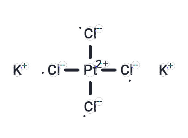 氯亞鉑酸鉀,Dipotassium tetrachloroplatinate