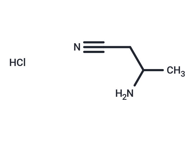 化合物 3-Aminobutanenitrile hydrochloride,3-Aminobutanenitrile hydrochloride