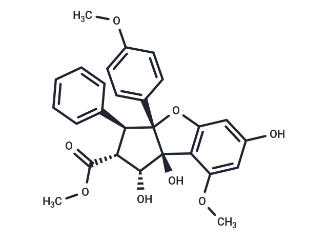 化合物 Silvestrol aglycone,Silvestrol aglycone