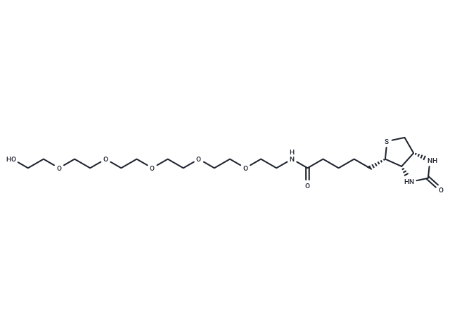 化合物 Biotin-PEG6-alcohol,Biotin-PEG6-alcohol