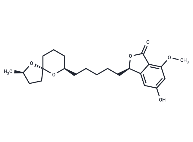 化合物 Spirolaxine,Spirolaxine