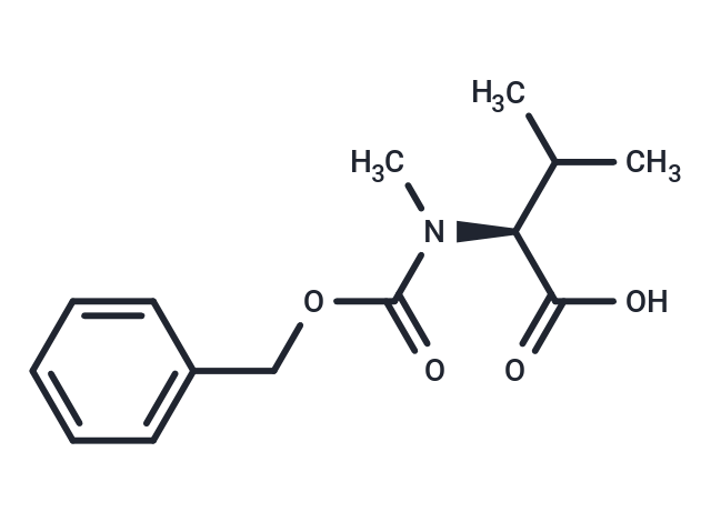 化合物 (S)-2-(((Benzyloxy)carbonyl)(methyl)amino)-3-methylbutanoic acid,(S)-2-(((Benzyloxy)carbonyl)(methyl)amino)-3-methylbutanoic acid