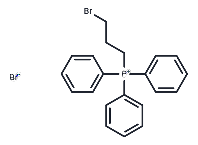 化合物 (3-Bromopropyl)triphenylphosphonium bromide,(3-Bromopropyl)triphenylphosphonium bromide