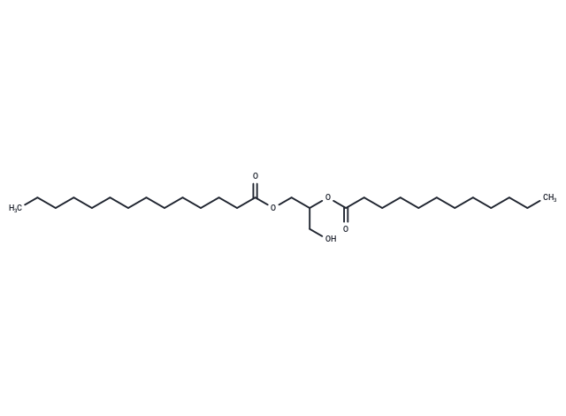 化合物 1-Myristoyl-2-Lauroyl-rac-glycerol,1-Myristoyl-2-Lauroyl-rac-glycerol