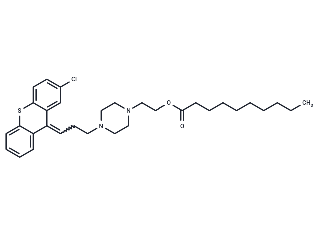 化合物 Clopenthixol decanoate,Clopenthixol decanoate