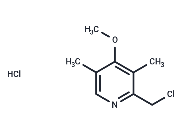 化合物 2-(Chloromethyl)-4-methoxy-3,5-dimethylpyridine hydrochloride,2-(Chloromethyl)-4-methoxy-3,5-dimethylpyridine hydrochloride