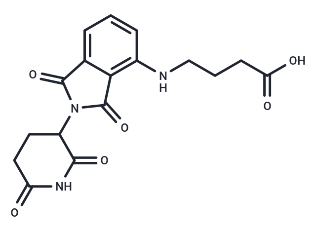 化合物 Pomalidomide 4'-alkylC3-acid,Pomalidomide 4'-alkylC3-acid