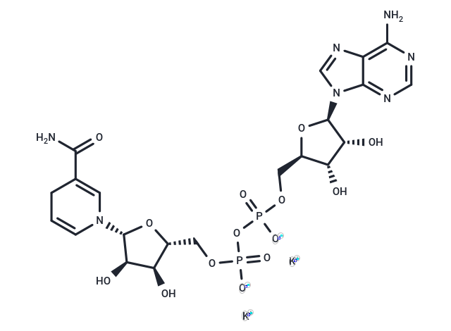 化合物 β-Nicotinamide adenine dinucleotide reduced dipotassium,β-Nicotinamide adenine dinucleotide reduced dipotassium