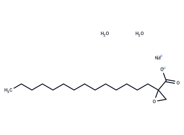 化合物 Palmoxirate sodium hydrate,Palmoxirate sodium hydrate