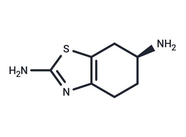 化合物 (S)-(-)-2,6-Diamino-4,5,6,7-tetrahydrobenzothiazole,(S)-(-)-2,6-Diamino-4,5,6,7-tetrahydrobenzothiazole