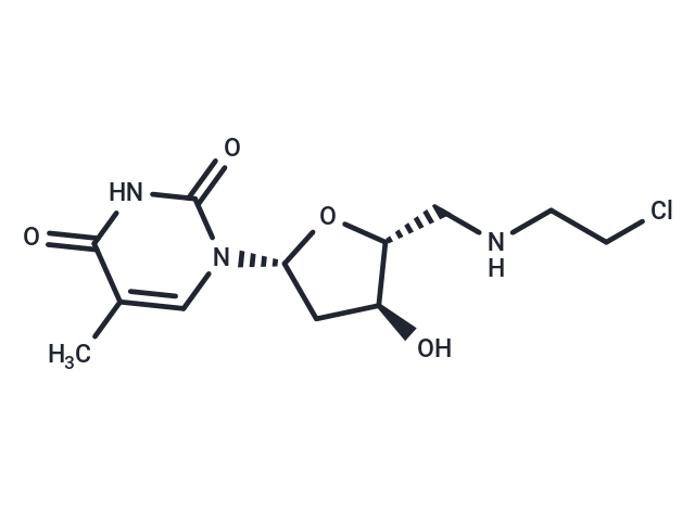 化合物 5’-Deoxy-5’-N-(2-chloroethyl)aminothymidine,5’-Deoxy-5’-N-(2-chloroethyl)aminothymidine