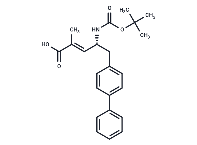 化合物 (R,E)-5-([1,1'-Biphenyl]-4-yl)-4-((tert-butoxycarbonyl)amino)-2-methylpent-2-enoic acid,(R,E)-5-([1,1'-Biphenyl]-4-yl)-4-((tert-butoxycarbonyl)amino)-2-methylpent-2-enoic acid