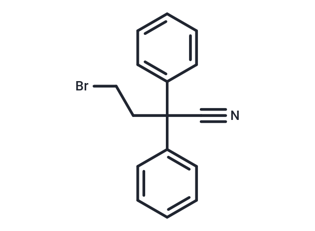 化合物 4-Bromo-2,2-diphenylbutyronitrile,4-Bromo-2,2-diphenylbutyronitrile