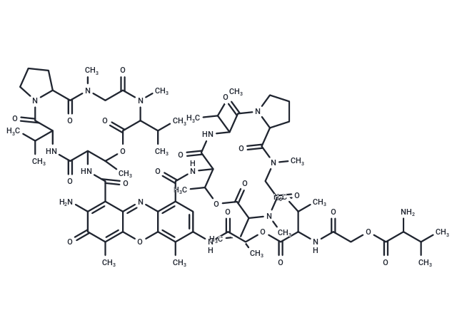 化合物 Actinomycin D2,Actinomycin D2