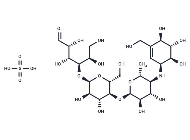 化合物 Acarbose sulfate,Acarbose sulfate