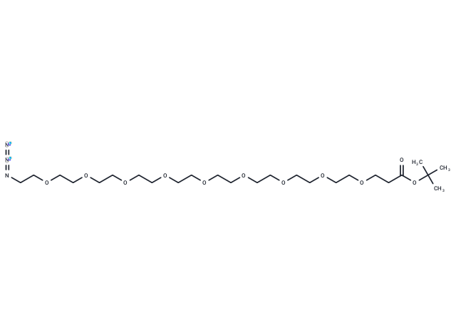 化合物 Azido-PEG9-Boc,Azido-PEG9-Boc