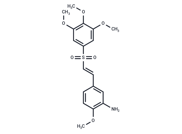 化合物 Tubulin polymerization-IN-10,Tubulin polymerization-IN-10