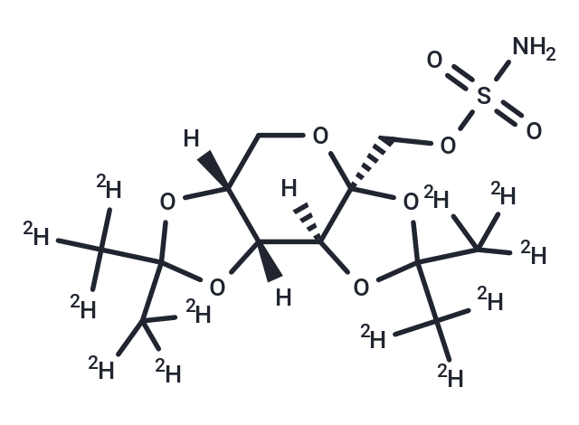 化合物 Topiramate D12,Topiramate D12