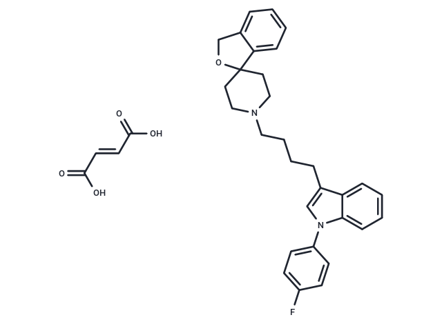 化合物 Siramesine Fumarate,Siramesine Fumarate