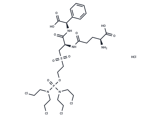 化合物 canfosfamide hydrochloride,canfosfamide hydrochloride