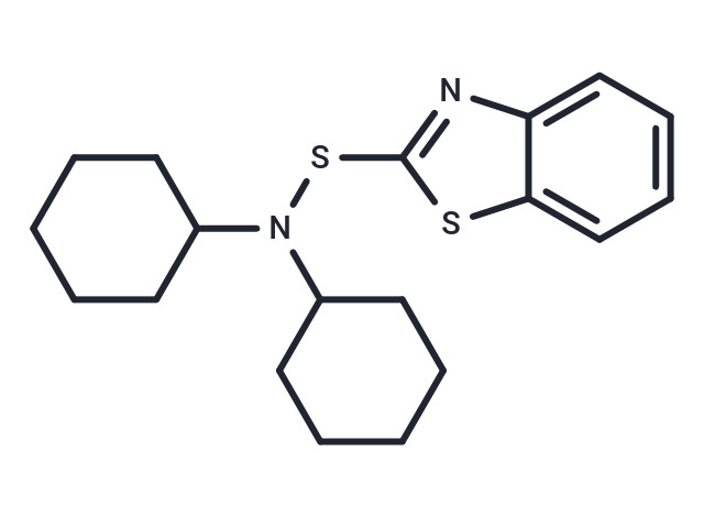 化合物 N,N-Dicyclohexyl-2-benzothiazolesulfenamide,N,N-Dicyclohexyl-2-benzothiazolesulfenamide