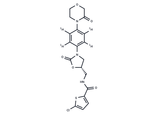 化合物 Rivaroxaban-d4,Rivaroxaban-d4