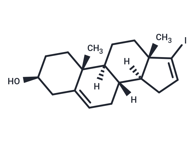 化合物 (3S,8R,9S,10R,13S,14S)-17-Iodo-10,13-dimethyl-2,3,4,7,8,9,10,11,12,13,14,15-dodecahydro-1H-cyclopenta[a]phenanthren-3-ol,(3S,8R,9S,10R,13S,14S)-17-Iodo-10,13-dimethyl-2,3,4,7,8,9,10,11,12,13,14,15-dodecahydro-1H-cyclopenta[a]phenanthren-3-ol