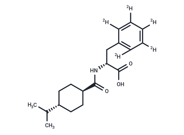 化合物 Nateglinide D5,Nateglinide D5