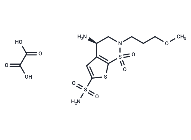 化合物 N-Desethyl Brinzolamide oxalate,N-Desethyl Brinzolamide oxalate