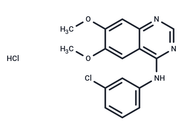 化合物 AG-1478 hydrochloride,AG-1478 hydrochloride