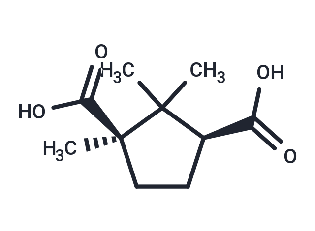 化合物 (1R,3S)-(+)-Camphoric acid,(1R,3S)-(+)-Camphoric acid