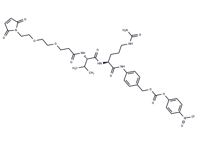 化合物 Mal-PEG2-VCP-NB,Mal-PEG2-VCP-NB