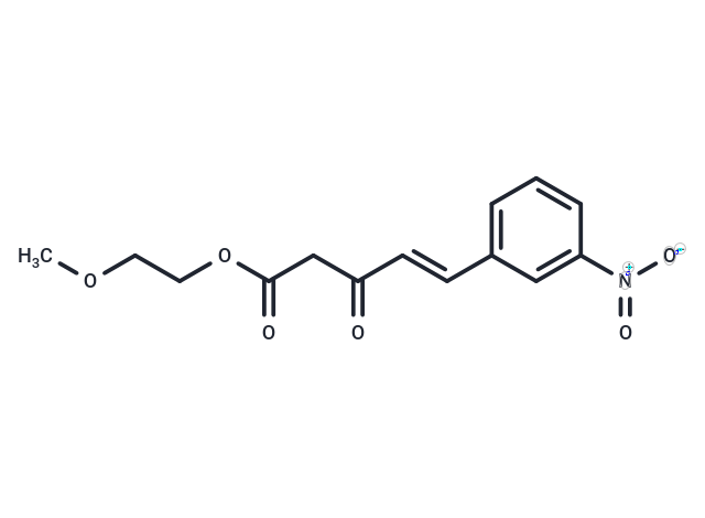 化合物 2-Methoxyethyl 2-(3-Nitrobenzylidene)acetoacetate,2-Methoxyethyl 2-(3-Nitrobenzylidene)acetoacetate