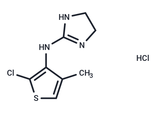 化合物 Tiamenidine hydrochloride,Tiamenidine hydrochloride