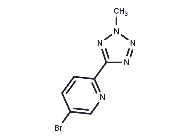 化合物 5-Bromo-2-(2-methyl-2H-tetrazol-5-yl)pyridine,5-Bromo-2-(2-methyl-2H-tetrazol-5-yl)pyridine