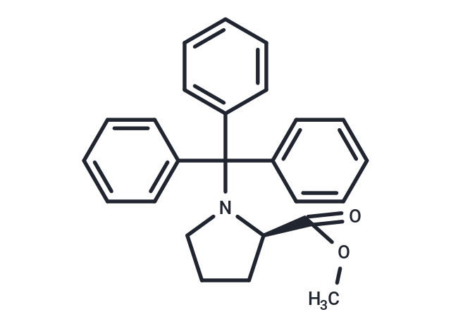 化合物 (2R)-1-Triphenylmethyl-2-pyrrolidinecarboxylic ?acid methyl ester,(2R)-1-Triphenylmethyl-2-pyrrolidinecarboxylic ?acid methyl ester