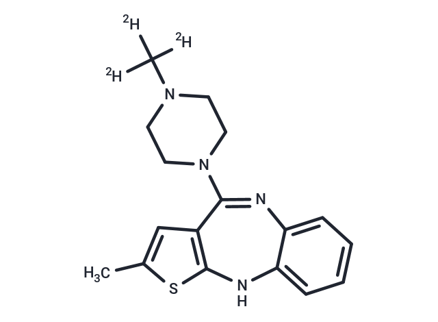 化合物 Olanzapine D3,Olanzapine D3