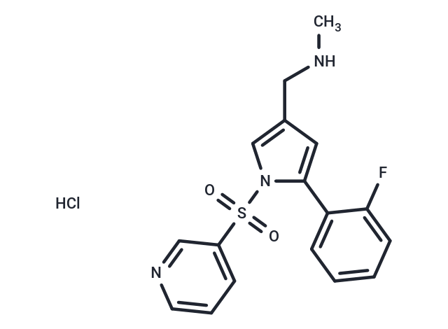 化合物 Vonoprazan hydrochloride,Vonoprazan hydrochloride