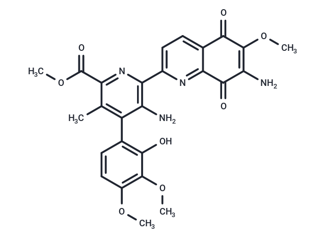 化合物 Methyl Streptonigrin,Methyl Streptonigrin