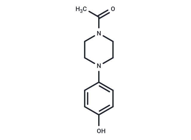 化合物 1-(4-(4-Hydroxyphenyl)piperazin-1-yl)ethanone,1-(4-(4-Hydroxyphenyl)piperazin-1-yl)ethanone