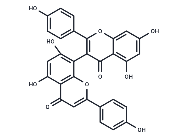 化合物3,8'-Biapigenin,3,8''-Biapigenin