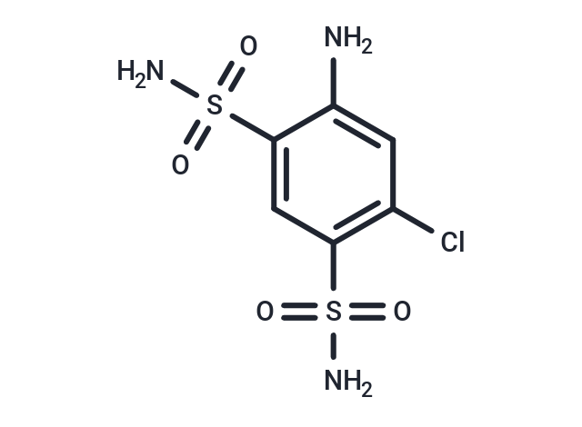 化合物 4-Amino-6-chlorobenzene-1,3-disulfonamide,4-Amino-6-chlorobenzene-1,3-disulfonamide