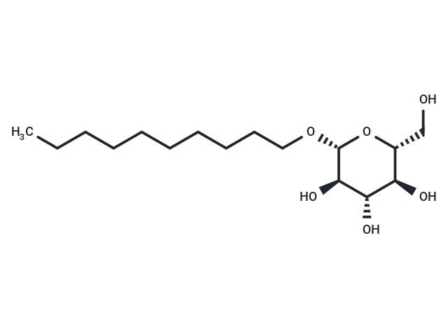 化合物 Decyl β-D-glucopyranoside,Decyl β-D-glucopyranoside