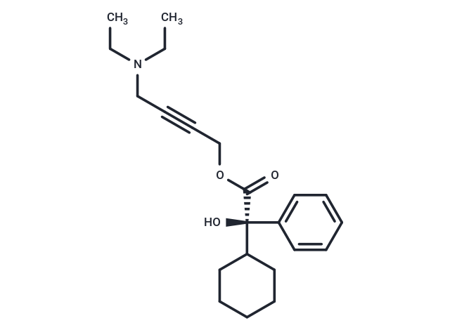 化合物 (R)-Oxybutynin,(R)-Oxybutynin