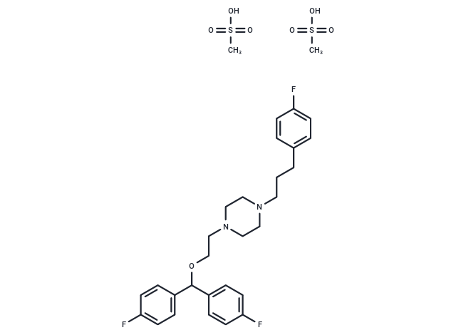 化合物 GBR-13098 dimethanesulfonate,GBR-13098 dimethanesulfonate