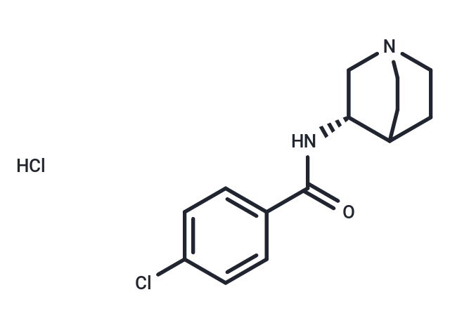 化合物 PNU-282987 S enantiomer hydrochloride,PNU-282987 S enantiomer hydrochloride