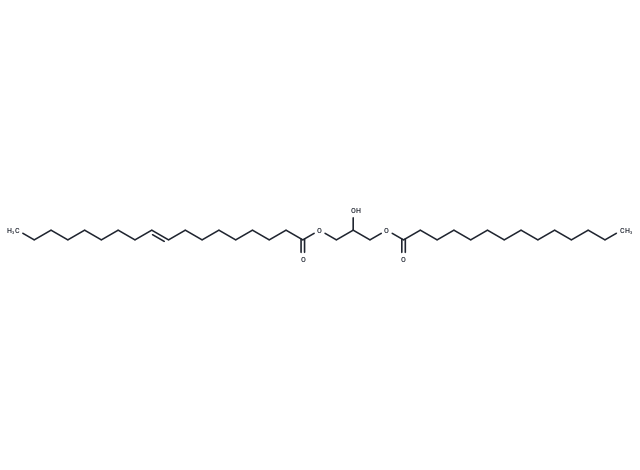 化合物 1-Myristoyl-3-Elaidoyl-rac-glycerol,1-Myristoyl-3-Elaidoyl-rac-glycerol